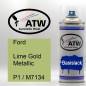Preview: Ford, Lime Gold Metallic, P1 / M7134: 400ml Sprühdose, von ATW Autoteile West.